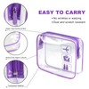 Transparent Cosmetic Bag, Waterproof Transparent Bag, Large Capacity, Travel Cosmetic