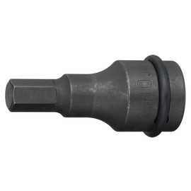 Tone HP4AH-10 Hexagon Socket for Impact, 0.5 inch (12.7 mm) Drive (1/2 mm), Double Side Width 0.4 inches (10 mm)