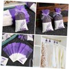 Mobestech 50pcs Empty Lavender Sachet Bags for Dried Lavender Drawstring