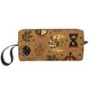 OLUSENMO Mystical Moon & Star Makeup Bag Organizer Small Cosmetic