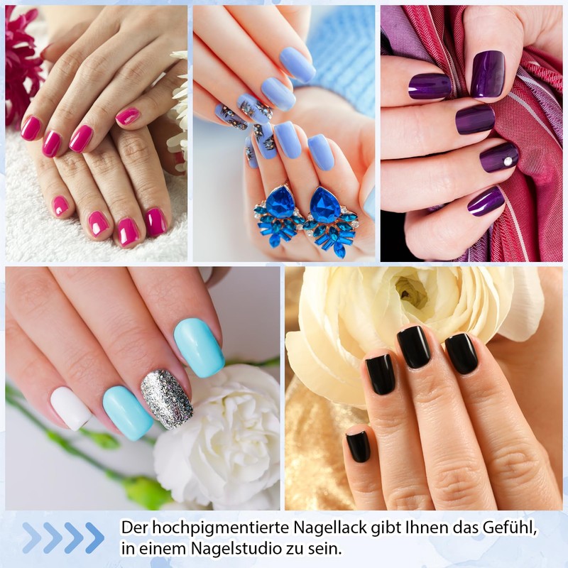 phoenixy Gel Nagellack Set, Phoenixy 21 Farben UV Nagellack Set