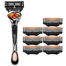 SZSL Shaving Razor (Holder + 8 Replacement Blades), 5 Blades, Shaving, Security, Does Not Hurt Your Skin, Cleans Quickly When You Rub