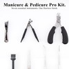 Xixter 7-Piece Heavy Duty Toenail Clippers for Thick Nails &