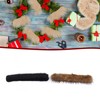 2Pcs Faux Fur Strips Thick Fluffy Soft Artificial Fur Strips