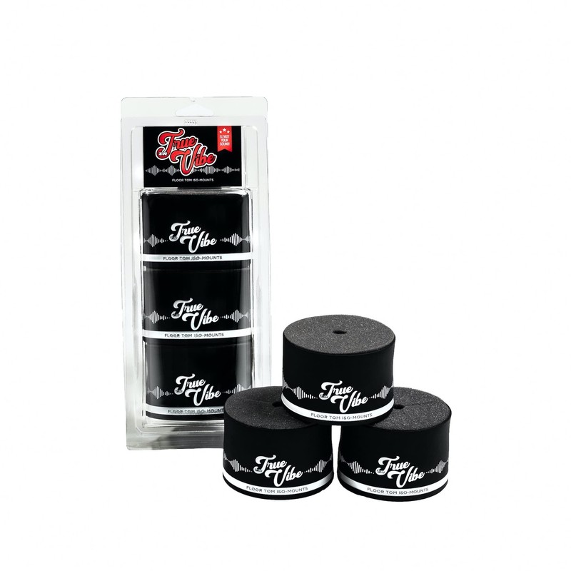 TnR TrueVibe Isolation Mount (FloorTom-BLACK)