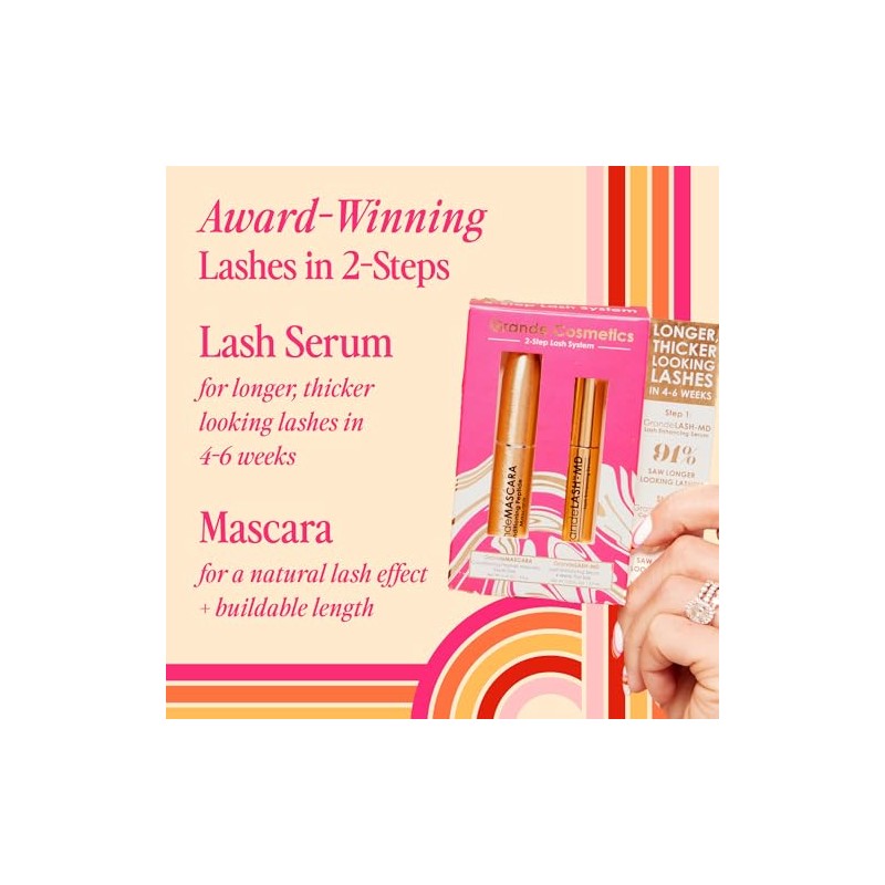 Grande Cosmetics 2 Step Lash System Gift Set