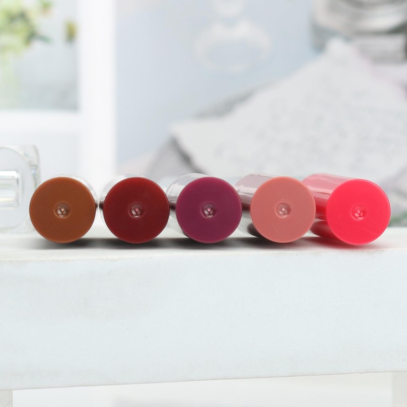 COSIDEA 5 x 1.5ml Empty Round Lip Gloss Tubes with