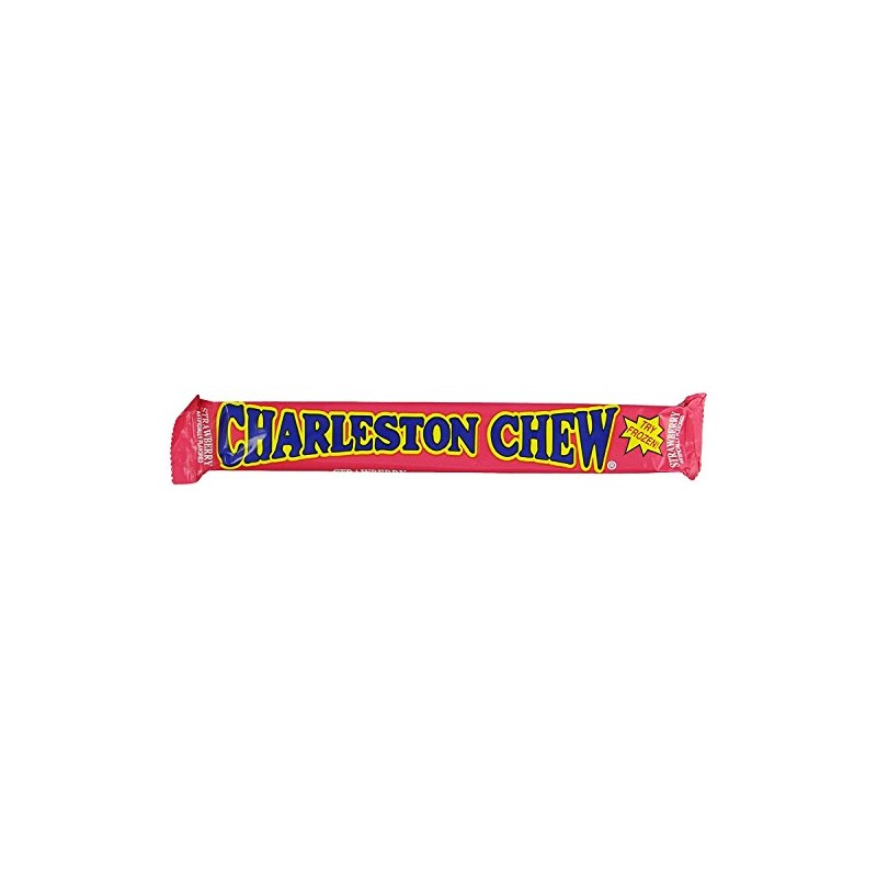 Charleston Chew Chocolate Coated Chewy Nougat Bar - Peanut Free,