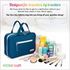 Eco Sun Hanging Travel Toiletry Bag — Designed in Hawaii