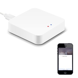 Smart Hub Bluetooth Gateway: Bluetooth MESH(SIG) Hub, Smart Gateway for Smart Bluetooth Lock and Tuya Bluetooth Device, App and Voice Control, Compatible with Alexa/Google Home