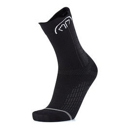 Sidas Unisex Run Anatomic Crew Socks, black