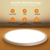 Oraymin LED Ceiling Light Flat Round Ceiling Light 24 W
