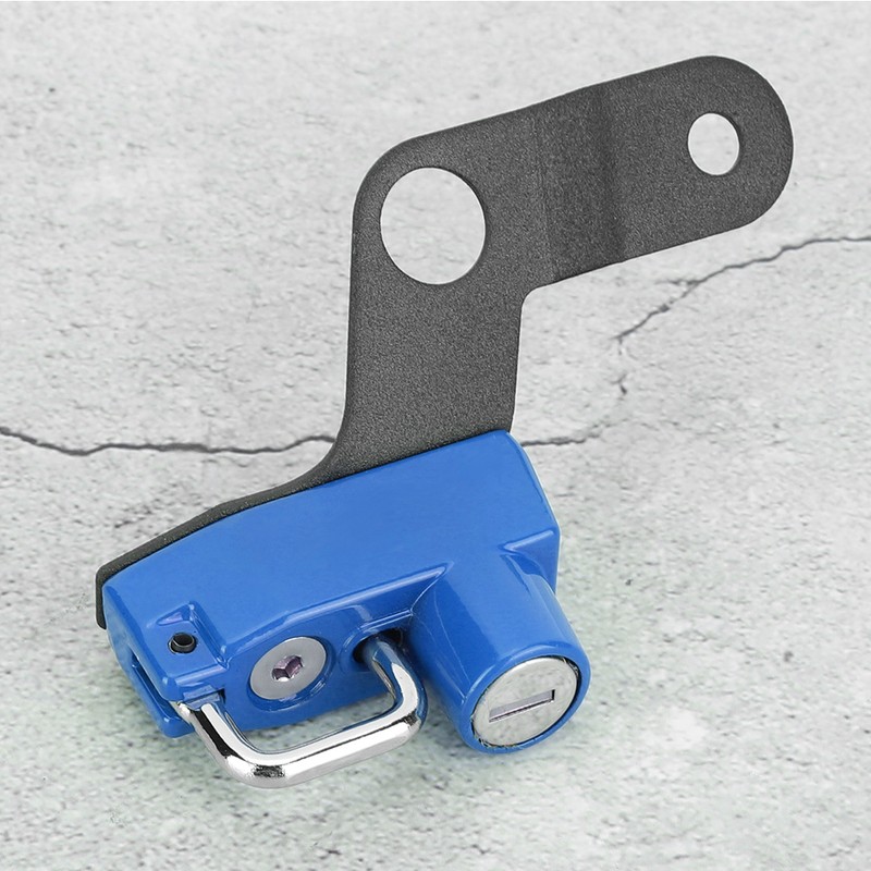 Motorcycle Modification Aluminum Alloy Helmet Lock Mount Hook Fit for