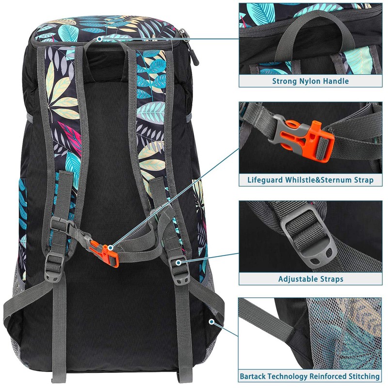 G4Free 20L Small Foldable Ultralight Waterproof Backpack for Camping Hiking