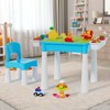 burgkidz 5-in-1 Multi Activity Play Table Set with Storage Includes