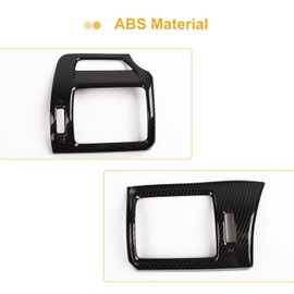 JeCar for 4Runner Interior Trim Center Console Dash Air Vent Cover Trim for 2010-2020 Toyota 4Runner Carbon Fiber Interior Accessories