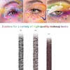 3 Colorful Eyeliner Pen Set, Eye Shadow Pencil, Pearl Eyeliner
