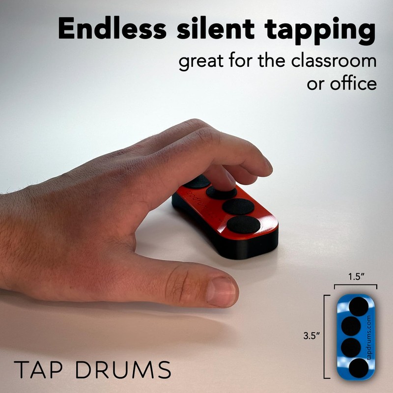 Tap Drums - A Silent Fidget for Everyone, Inspired by