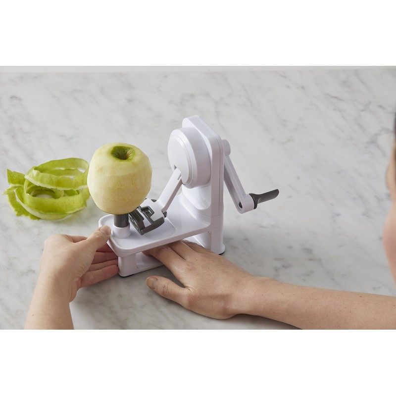 SAVANNAH SAV-1043 Multi Speed Peeler, 18.5x16x7cm, White/Grey/Stainless Steel