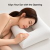 Ear Hole Pillow for Side Sleepers – Rectangular Ear Piercing