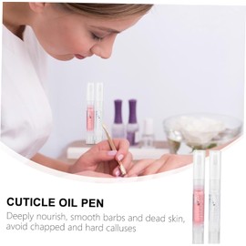 PartyKindom Lápiz de Aceite Reparador para Cutículas y Uñas y Vitamina, 8 Piezas de 3ml para Manicura Hidratante y Cuidado Después de Manicura