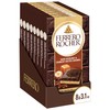 Ferrero Rocher Premium Chocolate Bars, 8 Pack, Dark Chocolate Hazelnut