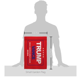 Ornament Collection Red Trump Vance Flag Hanger Kit Wall Hanging Home Room Poster Election 2024 President 47 MAGA Door Sign Indoor Tapestry Patriotic Decoration, Republican Gifts Made in USA