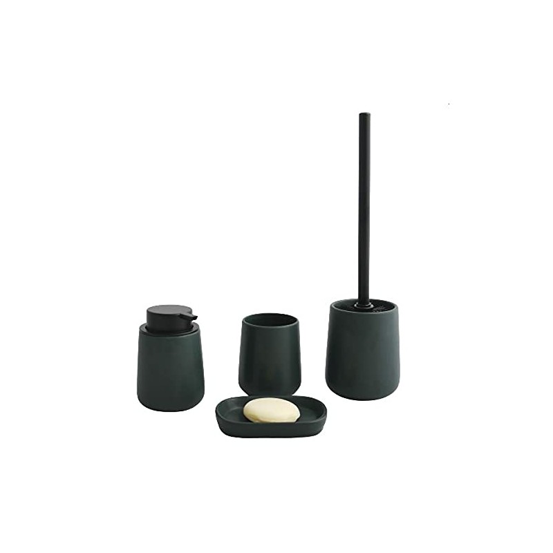 MSV Maonie Toilet Brush Ceramic Matt Dark Green