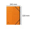 Exacompta 541204E premium folder stapled. Made from extra strong Colorspan