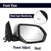 CHELANGHU 6+2 Pins Side | Reverse Mirror Assembly Fit for