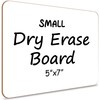 Scribbledo Small White Board Dry Erase Mini Whiteboard 5x7 Inch