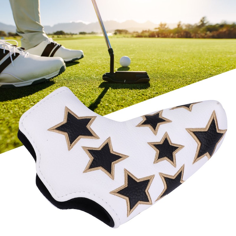 L Shape PU Leather Star Embroidery Semicircular Waterproof Thicken Plush