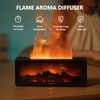 Essential Oil Diffuser, Fireplace Flame Aromatherapy Diffuser with 7 Colors
