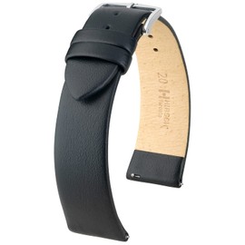 Hirsch Toronto Watch Strap, Italian Calf Leather, Classic/Elegant - Women/Men, 20 mm