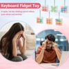 2 Pcs Keyboard Fidget Toy, 9 Keys Cute Heart-Shaped Clicker