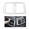 KIMISS Rear Air Conditioner Frame Trim ABS Chrome for 218i