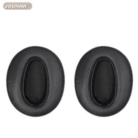 Joghaw Replacement Ear Pads for Headphones - Compatible for Sony WH-CH700N/MDR-ZX780/ZX770 | Premium Protein Leather Cushions with Soft Memory Foam for Comfort - Black