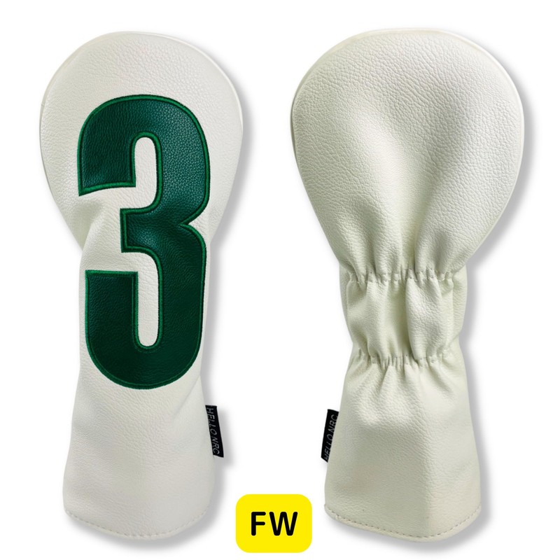 Golf Headcover, Stylish, Cool, Big Number Golf Headcover, Prevents Counting
