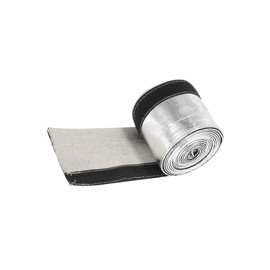 VekAuto Car Heat Shroud 5/8" ID 10ft Aluminized Sleeving Insulated Shield Sleeve Heat Wire Shield Sleeve for 5/8" OD Fuel Lines Heat Protection Auto Accessories