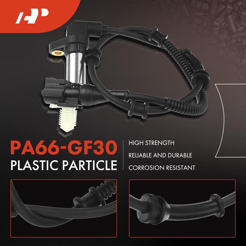 A-Premium Sensor de velocidad de rueda ABS compatible con Ford