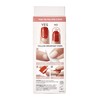 KISS imPRESS Press-On Manicure, So French, Square, Medium Length, with