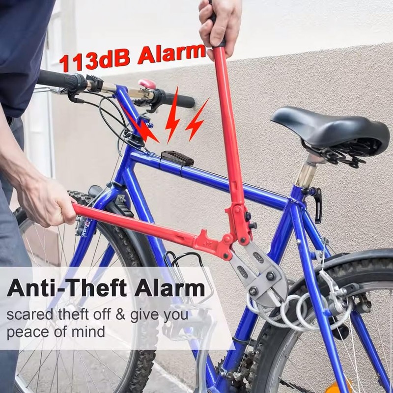 Audiofan, Motorcycle, Security Alarm, Car Security Buzzer, Adjustable Volume, Anti-Theft