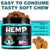 HRAMEX Calming Chews for Dogs Beef Flavor (110PCS),Helps Dog Anxiety