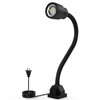 9W Machine Light, 900 Lumens Flexible Work Light for Lathe