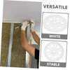 NOLITOY Stainless Plastic Washers 200pcs Set Keyhole Flat for Insulation