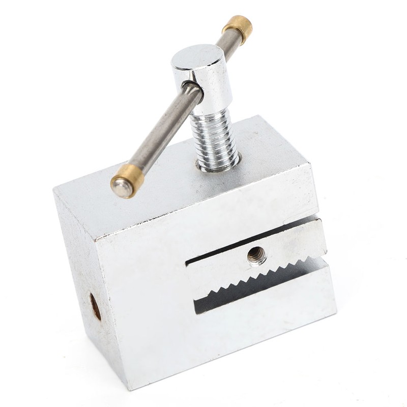 Straight Single Tooth Clamp Stainless Steel Push Pull Force Fixture