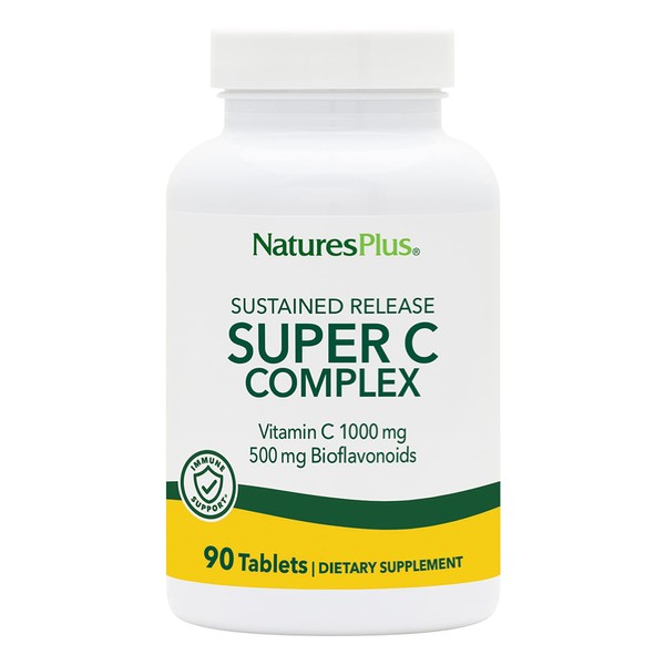 NaturesPlus Super C Complex, Sustained Release - 1000 mg, 90
