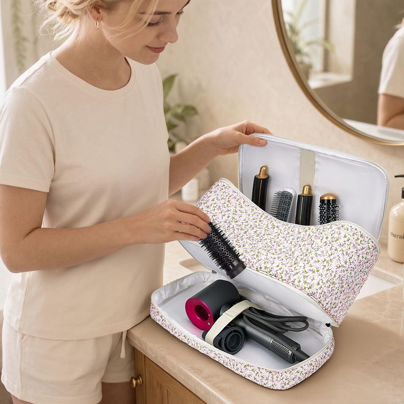 Double Layer Hair Tool Travel Bag Carrying Case for Shark