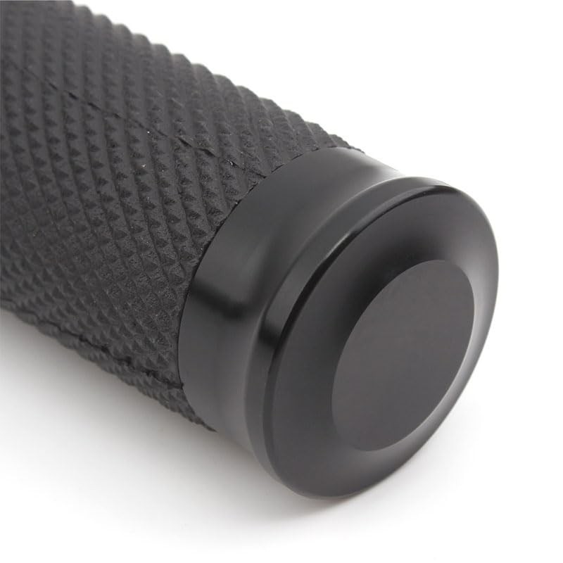 Motorcycle 1 Inch Handlebar Grips Universal Hand Grips Non-Slip Rubber