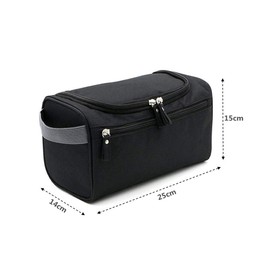 Tumecos Multi-functional Wash Bag, Electric Parts Storage Bag, Travel Pouch, Toiletries, Cosmetic Pouch, Bathroom Pouch, Travel, Convenient Goods, Storage, black-2